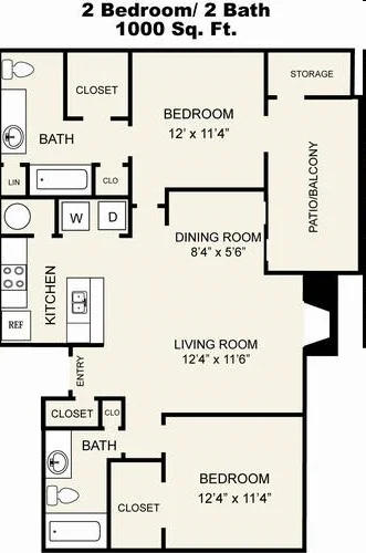 Grizzly - B2 114 floor plan